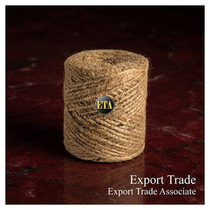 Fil de jute 100 % naturel, 2 plis, 66 lb, de qualité supérieure, écologique, antibactérien, recyclable, matière première texturée pour la couture, le tricot et le tissage - Product Image 1