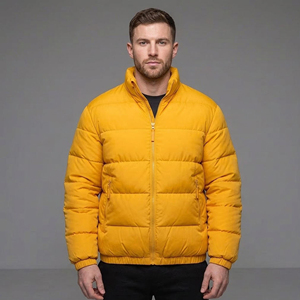 Chaqueta Acolchada para Hombre, Estilo Urbano, Impermeable, con Capucha, para Clima Frío, Diseño Único, Ropa de Exterior, MOQ Bajo - Product Image 4