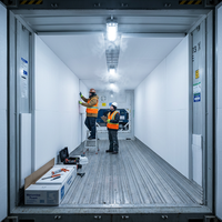 Panneau d'isolation en mousse de mélamine haute performance pour conteneurs de transport frigorifique