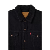 Jaket Denim pria, Vintage Fashion jaket Denim elegan biru elastis dengan tombol dekorasi layanan OEM untuk pakaian musim dingin