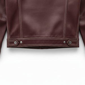 Veste en cuir, matériau de qualité supérieure, grandes tailles, vestes pour hommes - Product Image 4
