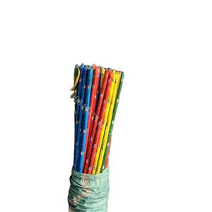 Nouvelle balayette en bois d'eucalyptus enduit de PVC du Vietnam, portable, légère et écologique, avec manche en bois - Product Image 1