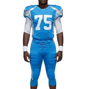 Ensemble de maillot et short de football américain de qualité supérieure, personnalisable pour équipe, pack américain complet - Product Image 4