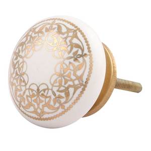 Poignée de porte et tiroirs en céramique dorée, fait à la main, idéale pour placard de cuisine, bas prix en ligne, 1 pièce - Product Image 2