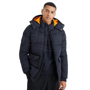 Chaqueta de Invierno para Hombre de Alta Calidad, Personalizada, Gruesa, Cálida, Impermeable, Informal, con Dos Bolsillos, Servicio OEM - Product Image 2