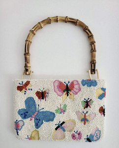 Sac à bandoulière en coton brodé fait main, style bohème, pour Noël ou la plage, idéal pour la broderie, le point de croix et la couture perlée - Product Image 5