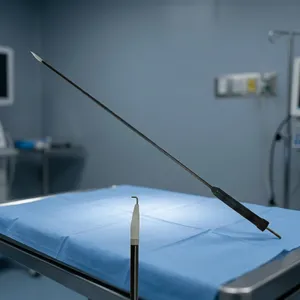 Electrodo en Forma de Gancho Laparoscópico, Manual, de Alta Calidad, Reutilizable, Juego de Instrumentos Quirúrgicos para Uso Hospitalario y Clínico, con Certificación CE - Product Image 6