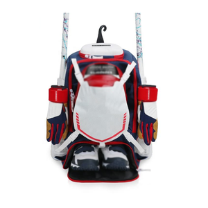 Custom Wholesale Large Youth T Ball Catchers <b>Baseball</b> Softball Backpack with Shoe Compartment Multi Pocket Sports Equipment <b>Bat</b> - Product Image 2