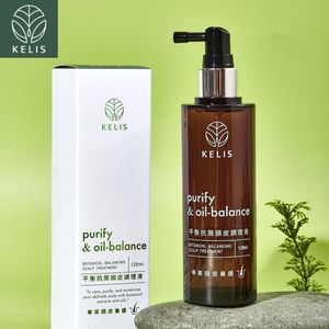 Sérum fortifiant pour la racine des cheveux, tonique antipelliculaire à marque privée OEM/ODM, avec algue verte et acide glycyrrhétinique - Product Image 1