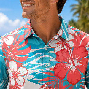 Chemises de plage pour hommes les plus vendues, qualité supérieure, nouvelle tendance, disponibles à prix avantageux. - Product Image 5