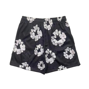 <b>Men's</b> Graphic Print Beach Swim Shorts Quick Dry Lightweight Mesh Drawstring <b>Trunks</b> with Pockets Knee Length Casual Summer Wear - Product Image 6