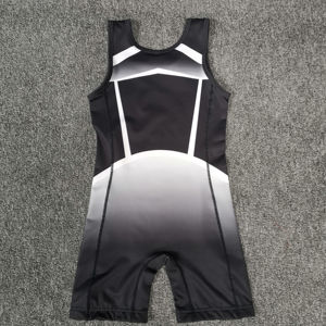 Best Quality Custom Sublimation Stretch Breathable <b>Wrestling</b> <b>Singlet</b> for Men - Product Image 4
