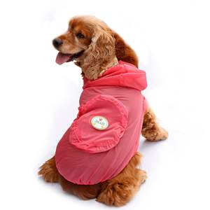 Chubasquero plegable con cremallera ajustable para perros de viaje, ropa impermeable definitiva para mascotas Thunder-Paw - Product Image 5
