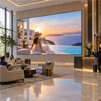 Écran LED HD P2.5 haute résolution, ultra-fin, à service frontal, pour affichage LED fixe en intérieur, idéal pour les halls d'hôtel