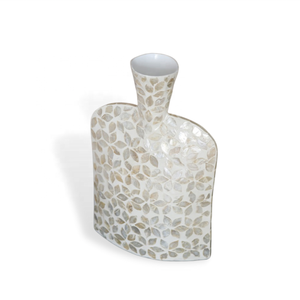 Venta al por mayor vietnamita diseño moderno madre perla jarrones decorativos Decoración de mesa inusual para encimeras o mesas escandinavas - Product Image 6