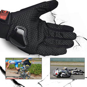 Guantes de Motociclismo de Invierno con Logotipo Personalizado, Protección para Codo, Dedos Completos, Transpirables, Ligeros, de Viscosa y Poliéster - Product Image 4