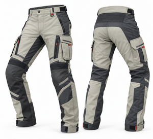 Pantalon de moto d'été respirant, imperméable, coupe-vent, anti-UV, pantalon de protection pour la conduite, vente en gros - Product Image 5