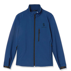 Veste d'hiver softshell pour homme au design unique, col montant, fermeture éclair sur le devant, séchage rapide et écologique pour une utilisation en extérieur - Product Image 1