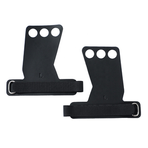 Soporte de Muñeca con Agarre de Barra Alta, Cierre Ajustable de Gancho y Bucle, Unisex, Entrenamiento de Fuerza, ANAX SPORTS, Cuero, Levantamiento de Pesas - Product Image 5