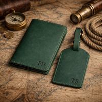 Portefeuille de voyage classique de luxe en cuir pleine fleur, minimaliste, résistant à l'eau, 4-6 compartiments LPH-0302
