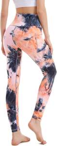 OEM Printed High Waisted Leggings for Women with Pocket Womens Yoga Pants Stretch Workout Leggings <b>Tummy</b> <b>Control</b> - Product Image 4