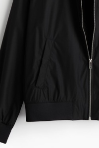<b>Men's</b> Custom Front Reversible Satin <b>Flight</b> Bomber <b>Jacket</b> Padded Casual Winter Outdoor Windproof Warm Nylon Zipper Stand Heated - Product Image 6