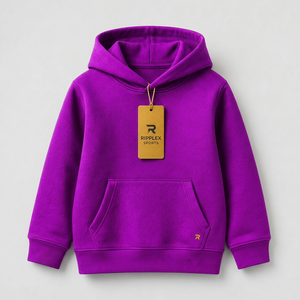 Sweat à capuche élégant pour enfants, offrant un toucher doux, un confort respirant et une qualité durable pour les garçons et les filles actifs toute la saison. - Product Image 4