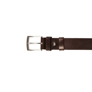High Quality Full Grain Leather <b>Belt</b> <b>for</b> <b>Men</b> with Custom Logo, Personalized Metal <b>Buckle</b>, Premium Handmade Finish, Wholesale - Product Image 5
