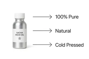 Aceite Portador de Sacha Inchi Premium Prensado en Frío, Aceite de Semilla de Sacha Inchi para Cosméticos y Cuidado de la Piel, Proveedor Mayorista a Granel - Product Image 3