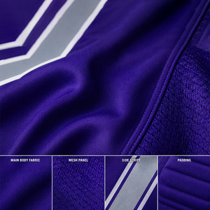 Conjuntos de Fútbol Americano Personalizables al por Mayor de Alta Calidad para Hombre, Sublimación Completa, para Jóvenes y Adultos, Ropa Deportiva de Secado Rápido - Product Image 5
