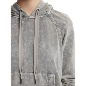 2026 Sleeve Hoodie Acid Wash <b>Hoodies</b> Sweatpants and Set Acid Wash Pullover Tracksuits 100% Cotton French Terry Cropped Women - Product Image 6