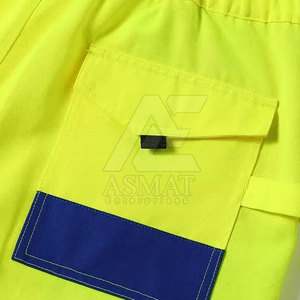 ชุดเอี๊ยมทำงานที่เชื่อถือได้ เสริมความแข็งแรงบริเวณเข่า มีกระเป๋าหลายช่อง ชุดเอี๊ยมทำงานทันสมัยเพื่อความปลอดภัย - Product Image 4