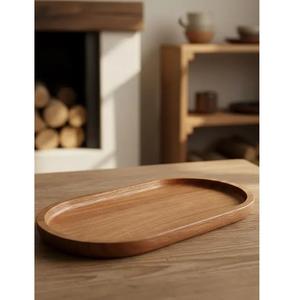 Plateau de service en bois naturel, best-seller, pour le petit-déjeuner, le thé, le café, les collations et l'utilisation quotidienne en cuisine, disponible à bon prix - Product Image 4