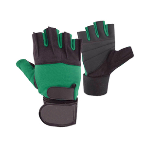 Gants de fitness demi-doigts pour hommes et femmes, gants respirants et absorbants la transpiration pour le cyclisme en extérieur, gants anti-transpiration longs - Product Image 1