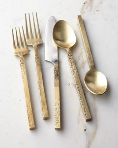 Modern Stainless Steel <b>Flatware</b> Set Mirror Polish Durable Construction Dishwasher Safe Lightweight NQH-11,012 Model Household - Product Image 3