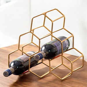 ที่วางขวดไวน์โลหะลายริบบิ้นงานฝีมือยูนิคอร์น – ของตกแต่งบนโต๊ะ - Product Image 5