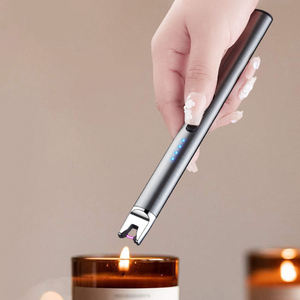 New Metal <b>Lighters</b> Scented Candle Type-C Support <b>Custom</b> LOGO Gas Stoves <b>Lighter</b> Dericsson Rechargeable for Kitchen - Product Image 6