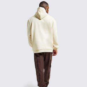 Sweat-shirts à capuche oversize personnalisés de haute qualité avec logo, en molleton épais 100 % coton, style streetwear, épaules tombantes, pour hommes, vente en gros - Product Image 4