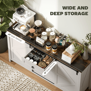 Buffet de style scandinave de luxe écologique pour salle à manger, cuisine, entrée de ferme et rangement en sous-sol - Product Image 6
