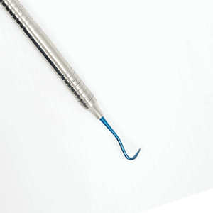 Instrument dentaire professionnel à double extrémité, en acier inoxydable recouvert de titane, pour le traitement parodontal - Product Image 6