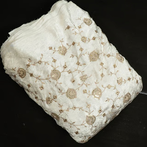 SQ <b>embroidery</b> <b>fabric</b> sequin <b>fabric</b> embroidered kaftan <b>fabric</b> <b>embroidery</b> abaya <b>fabric</b> lace <b>fabric</b> boutique fashion wholesale bulk - Product Image 1