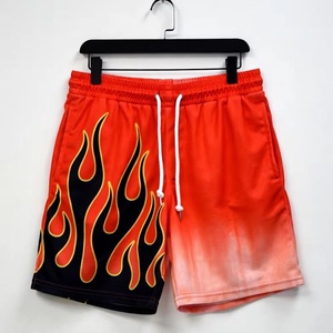 Shorts de sport rétro vierges en gros, couleur unie, respirants, pour l'entraînement en extérieur, pour hommes - Product Image 6