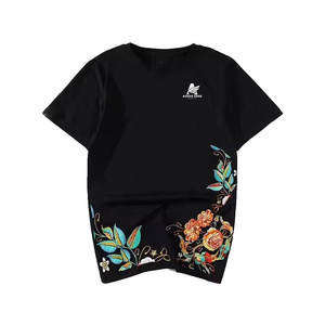 Fabricante de Pakistán, Camisetas con Bordado Único y Diseño de Logotipo Personalizado, Servicios OEM, Camisetas Bordadas para Hombre - Product Image 1