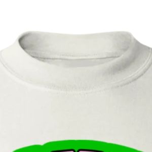 Sweat-shirt à col rond graphique pour femmes, manches longues, poignets côtelés, en polaire, style décontracté, tendance urbaine, blanc - Product Image 5