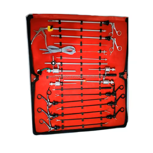 Pinces métalliques laparoscopiques manuelles de 5mm X 330mm Base de la chirurgie Instruments chirurgicaux Pinces à saisir - Product Image 1