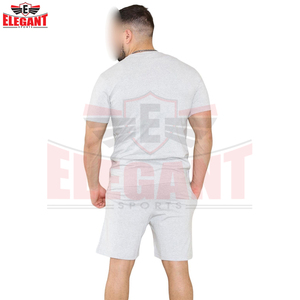 Good Quality New Arrival Short Sleeve T Shirts And Shorts Suit Set 2026 Running Jogging Sportswear <b>Men</b>’s Summer Shorts Sets - Product Image 4