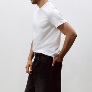 Débardeur de sport personnalisé pour homme, musculation, grandes ouvertures pour les bras, en tissu éponge, séchage rapide, coton et polyester - Product Image 4
