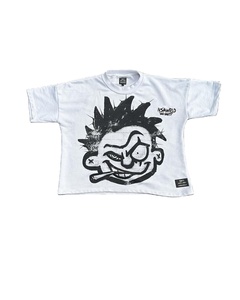 Usine directe personnalisé 100% coton été Boxy grande taille T-Shirt pour hommes femmes détresse broderie doux sergé 200 GSM écran ODM - Product Image 1