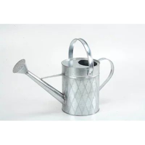 WHITE <b>ROYALS</b> Eco-Friendly 8L Galvanized Steel Watering Can Long Spout Wooden Handle for Indoor Outdoor Gardening Use - Product Image 3