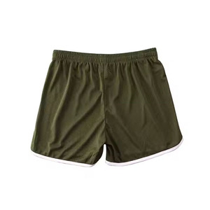 Shorts en maille décontractés écologiques pour hommes, séchage rapide, avec logo personnalisé, pour le sport et les activités, vente en gros - Product Image 4